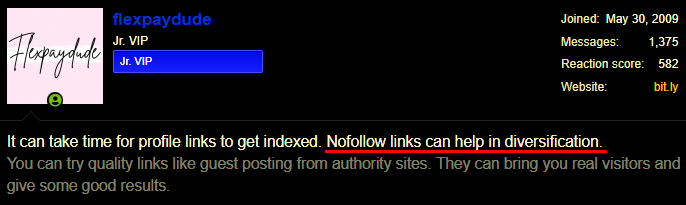 nofollow links blackhatworld member opinion 8